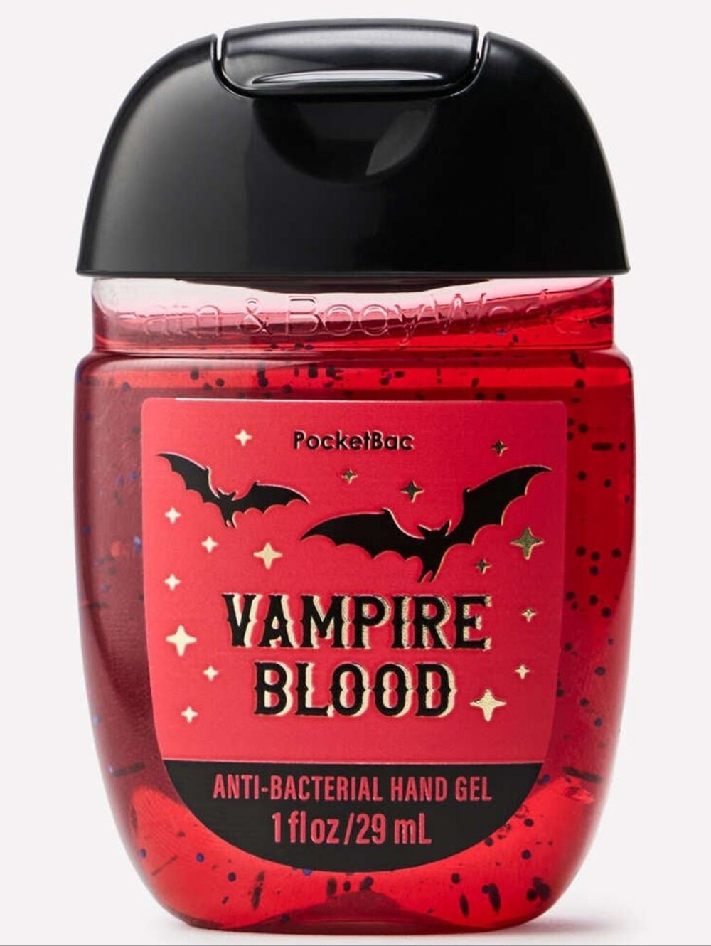 Bath & Body Works Vampire Blood Pocketbac Hand Gel 1oz NEW RARE